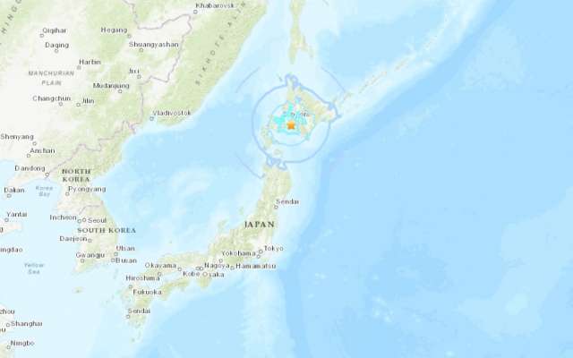 Sismo en Hokkaido