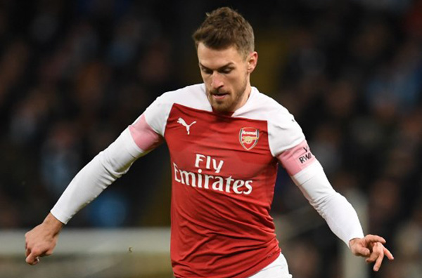 Formado en el Cardiff City, Ramsey debutó con el primer equipo galés en 2007 y en julio de 2008 firmó por el Arsenal.
FOTO: AFP