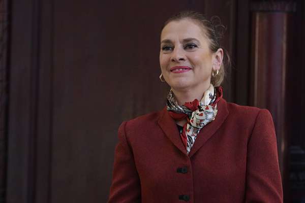 Beatriz Gutiérrez Müller, esposa del Presidente de México y presidenta honoraria del proyecto Memoria Histórica y Cultural de México.
FOTO: CUARTOSCURO