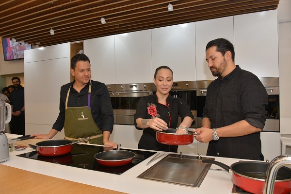 Los chefs compartieron sus técnicas culinarias y la comida que se hace en México. Foto: Especial