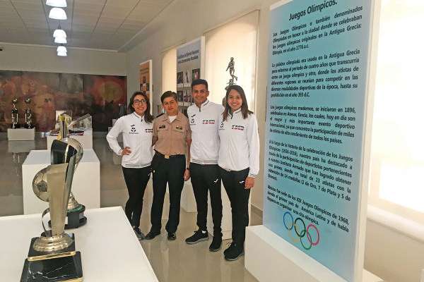 LISTO. La Sala de Historia ya se prepara para recibir a los visitantes que gustan del deporte. Foto Katya López