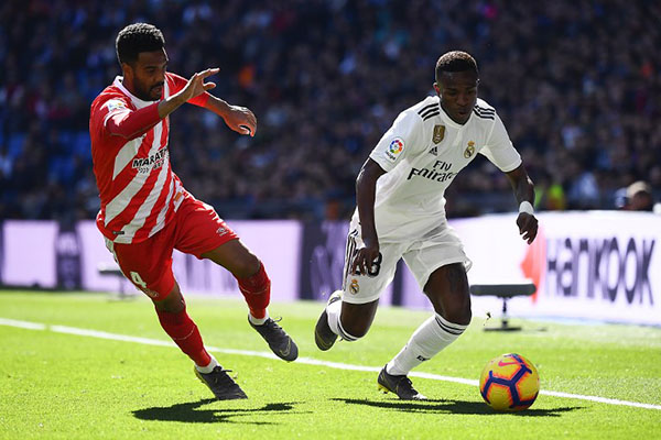 La última derrota en La Liga era el 2-0 encajado en el Bernabéu contra la Real Sociedad el pasado 6 de enero. FOTO: AFP