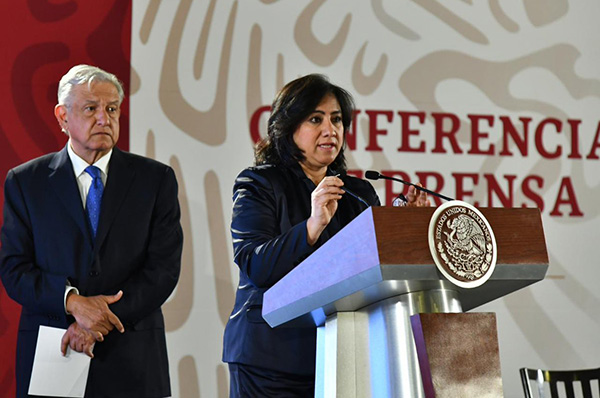 López Obrador hizo un llamado a la Cámara de Diputados para que aprueben la nueva Ley de Austeridad Republicana.
FOTO: ESPECIAL