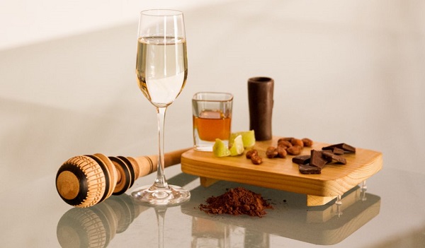 Los chocolates con 75 por ciento de cacao producen una sensación caliente, gracias a la acidez y amargor del cacao que estabiliza la carga de alcohol. Foto: Cortesía