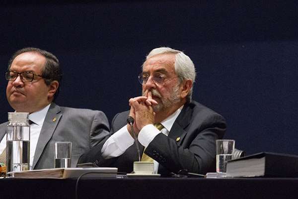 En la exposición de motivos, integrantes del Consejo Universitario señalaron que los recursos asignados a la Universidad por aporte del gobierno federal presentan un aumento en términos inflacionarios.
FOTO: CUARTOSCURO