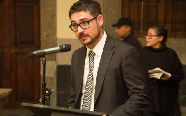 Román Meyer Falcón presentó su informe de los primeros 100 días al frente de Sedatu. Foto: @MeyerFalcon