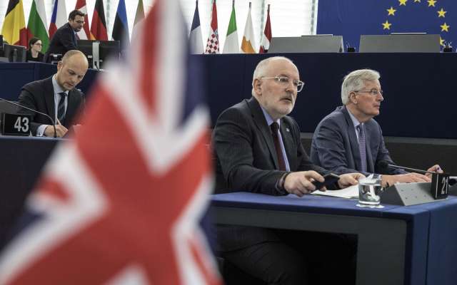 Es la segunda vez que el Parlamento rechaza la propuesta de Theresa May, Foto: AP