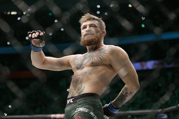 El irlandés fue suspendido de la UFC por 6 meses y sancionado con 50 mil dólares por una pelea tras caer ante Khabib Nurmagomedov en octubre de 2018. Foto: AP