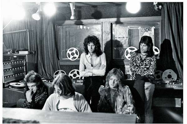 BANDA. Brian May, Freddie Mercury, John Deacon y Roger Taylor. Foto: Especial