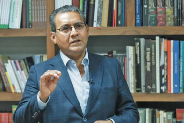 El aspirante aseguró que respeta las declaraciones de Enrique Doger, ex candidato de 2018. Foto: Especial