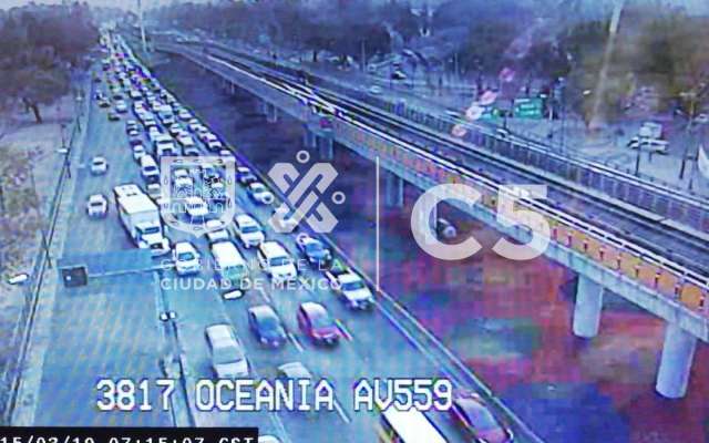 La avenida 602 presenta tránsito pesado desde avenida 412 a Circuito Interior. Foto: C5