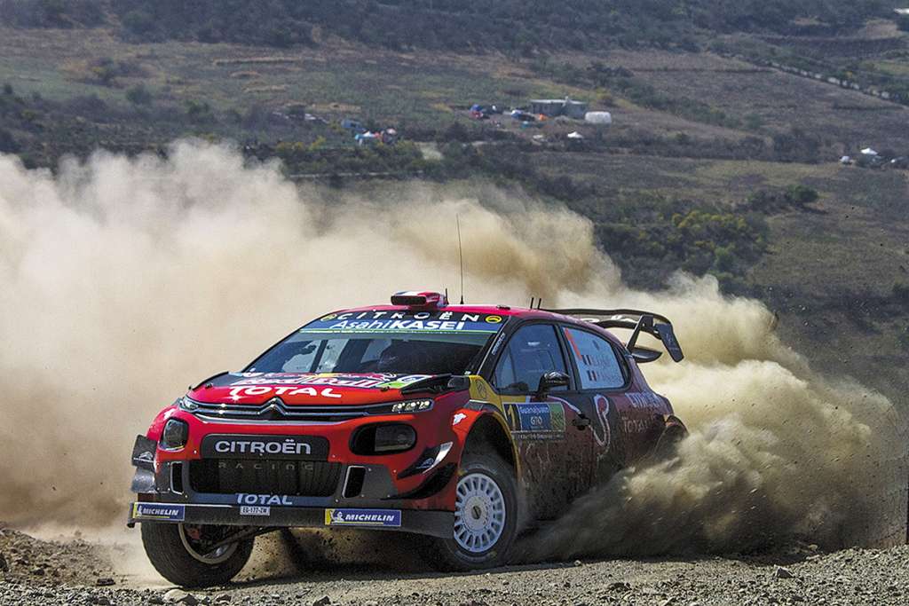 Foto durante la Arrancada SS1 del World Rally Championship Mexico- Guanajuato 2019 desde la Calera en Leon, Guanajuato.