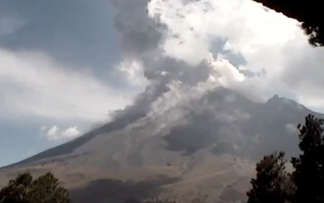 Prevén caída de ceniza en más de 4 localidades de Puebla. FOTO: ESPECIAL