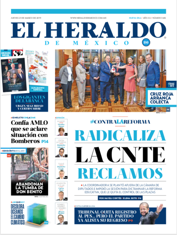 Jueves 21 de marzo de 2019