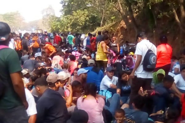 En tanto, las oficinas del INM en Tapachula continúan cerradas