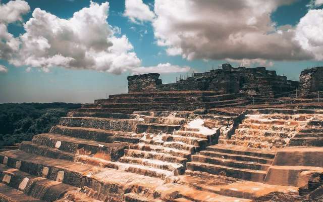 Comalcalco fue una de las principales ciudades comerciales de la cultura maya. Foto: @OCV_Tabasco