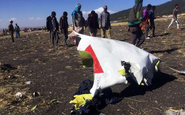 El avión de Ethiopian Airlines se estrelló en la región de Bishoftu, a unos 60 km al sur de Adís Abeba. Foto: Reuters