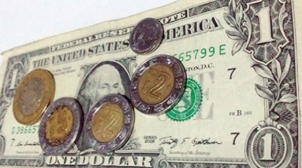 La moneda mexicana hiló tres sesiones de ganancias, con una apreciación de 0.48 por ciento. FOTO: ESPECIAL