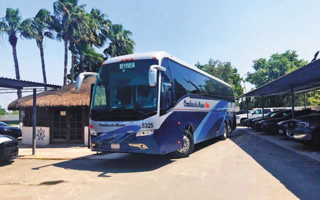 En un autobús procedente de la CDMX, fueron localizados, en Reynosa, 25 migrantes indocumentados. FOTO: ESPECIAL