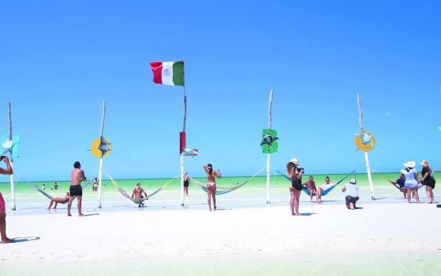Holbox fue uno de los destinos más visitados por los vacacionistas.FOTO: CUARTOSCURO