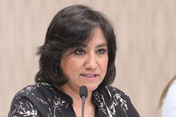 La titular de la SFP asistió a la reunión de la Comisión Anticorrupción. FOTO: CUARTOSCURO
