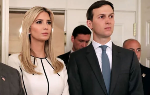 Ivanka Trump y Kushner han infringido la Ley de Registros Presidenciales y Política de la Casa Blanca.FOTO: ESPECIAL