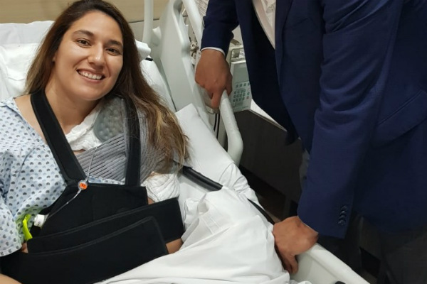 El tiempo de recuperación para la nadadora olímpica en Londres 2012 y Río 2016, será en un inicio de tres a cuatro semanas