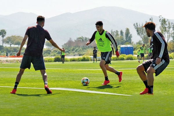 El Tri entrenó ayer en Elite Athlete Training Center en Chula Vista, California