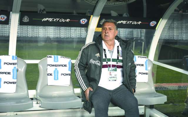 OPINA. Gerardo Martino mostró confianza en el nivel de la Liga MX. Foto: AFP