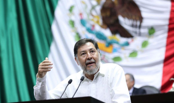 Gerardo Fernández Noroña aseguró que bajo ninguna circunstancia validarán la propuesta. FOTO: @DiputadosPTLXIV