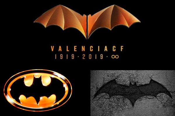 En 2014 DC Comics tuvo su primer reclamo al Valencia por el parecido de los logotipos. Foto: Especial