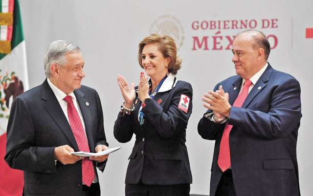 El presidente López Obrador pidió a la ciudadanía apoyar esta noble causa.FOTO: PABLO SALAZAR SOLÍS