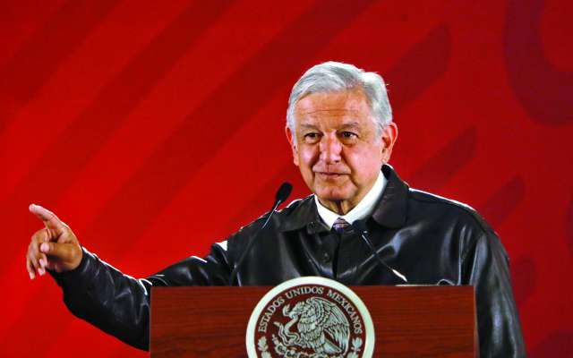 Cada mañana, el Presidente ofrece una
conferencia de prensa donde usa sus frases.FOTO:NAYELI CRUZ