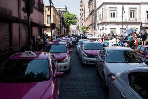 Serían alrededor de 25 mil conductores los que tomarían las calles. Foto: Cuartoscuro
