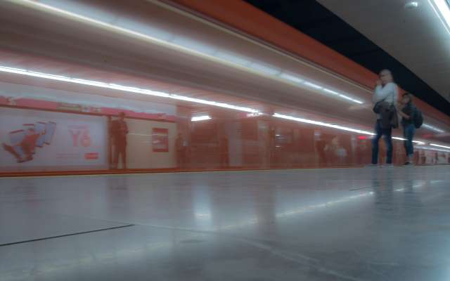 La Línea 1, que va de Pantitlán a Observatorio, presenta servicio normal. Foto: Cuartoscuro