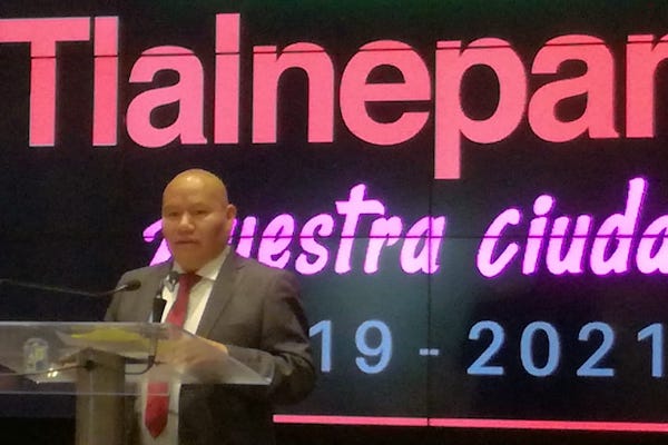 Raciel Pérez Cruz, alcalde de Tlanepantla. Foto: Especial.