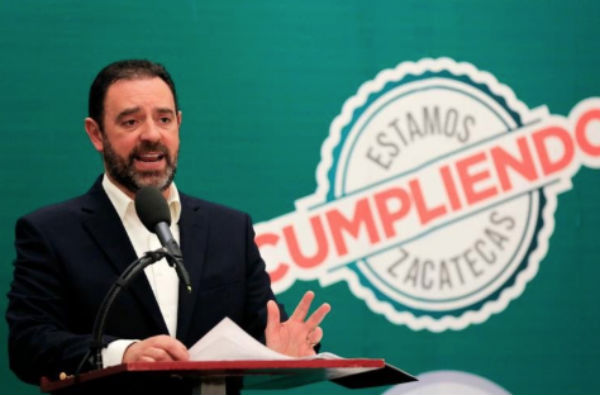 El gobernador de
Zacatecas, Alejandro Tello.FOTO: ESPECIAL
