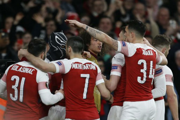 Los goles del encuentro estuvieron a cargo de Aubameyang. Foto: AFP