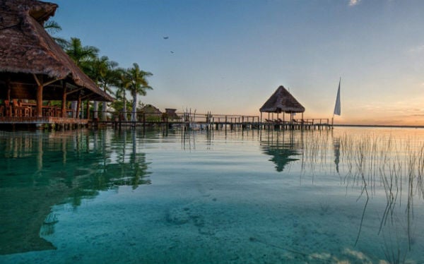 Bacalar llegan más visitantes que hace cuatro años y el municipio está creciendo. Foto: Especial
