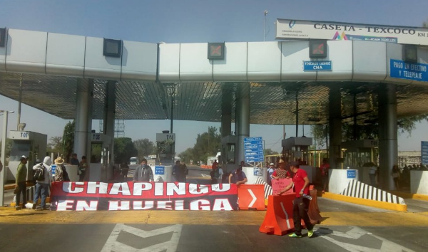 Más de 500 integrantes del STUACh se congregaron desde temprana hora. Foto: Especial