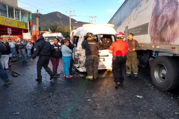 Las autoridades solicitaron a los automovilistas tomar precauciones si van a circular por la zona. Foto: @Caasi201