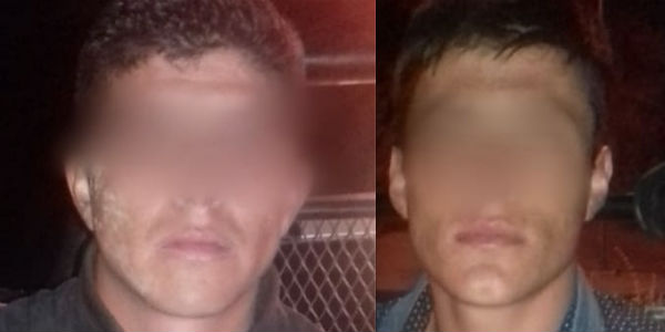Los detenidos fueron ubicados luego de que asaltaron una caseta de peaje. FOTO: ESPECIAL