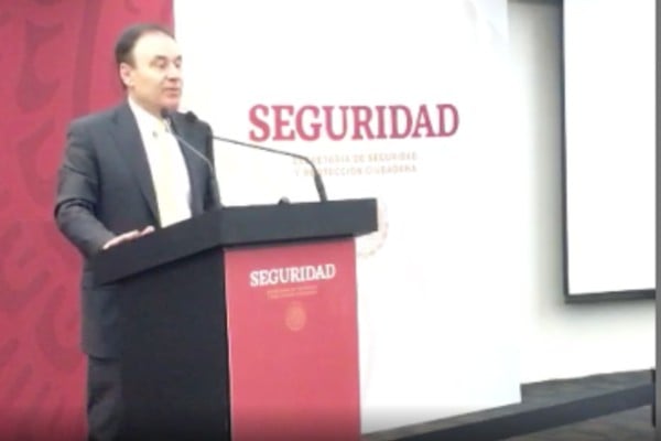 Alfonso Durazo preside la conferencia Paz y Seguridad: EN VIVO