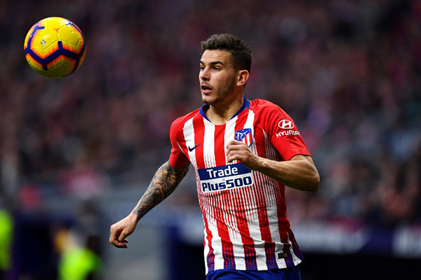 Tras el anuncio del club alemán, el Atlético también confirmó la operación, añadiendo que ofreció a Lucas Hernández la posibilidad de ampliar su contrato. FOTO: AFP