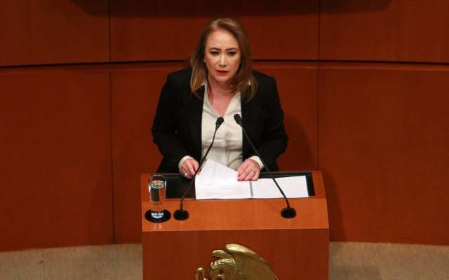 Tras ser nombrada, Yasmín Esquivel rindió protesta en el encargo de ministra de la Suprema Corte de Justicia de la Nación, cargo que ocupará durante los próximos 15 años