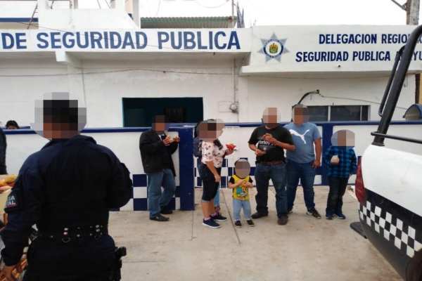 Los migrantes dijeron que buscaban llegar a Estados Unidos. Foto: Especial