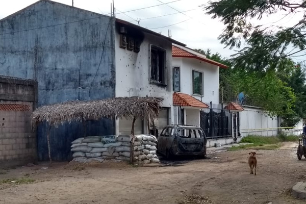 Las dos víctimas recibieron atención médica. FOTO: ESPECIAL