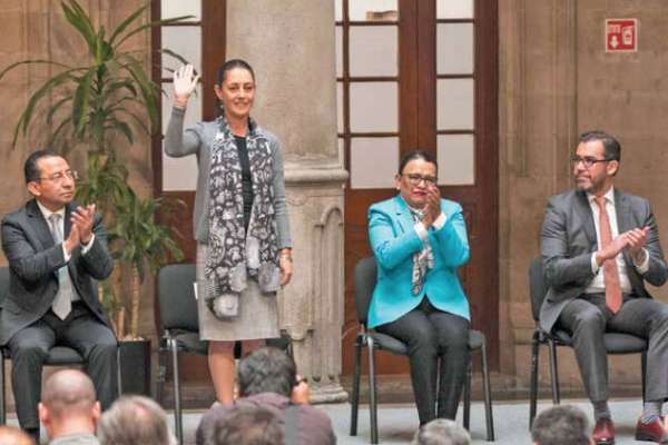 SELECTA. La jefa de Gobierno dijo que sólo usará deuda pública para proyectos de infraestructura como el Cablebús. Foto: Cuartoscuro