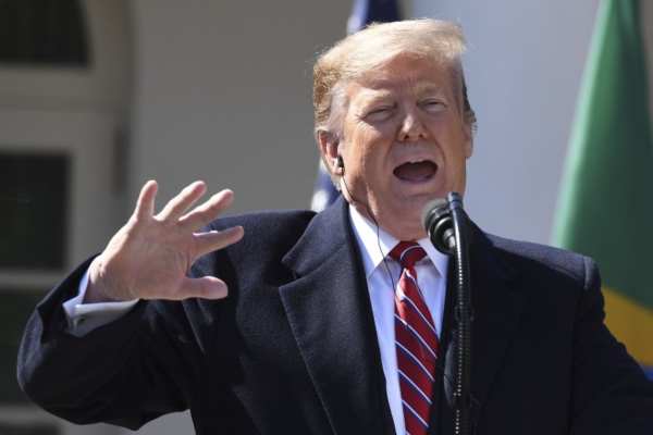 Trump aseguró que no han aplicado las sanciones más duras. Foto: AFP
