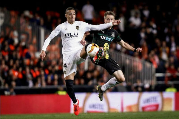 El partido de vuelta entre el Krasnodar y el Valencia será el próximo 14 de marzo. Foto: EFE